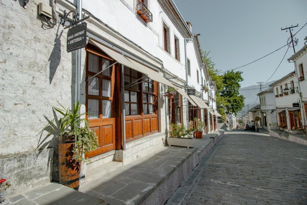 Gjirokastër Duplex Apartment Viktoria מראה חיצוני תמונה